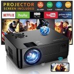 Roconia 1080P 5G WiFi Bluetooth Movie Projector