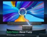 Cibest 1080P Netflix Projector with Android TV