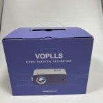 Compact 1080P WiFi Bluetooth Outdoor Projector