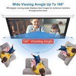 100-Inch Portable Projection Screen for Home & Outdoor