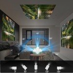 Mini WiFi 6 Portable Projector with Bluetooth 5.0
