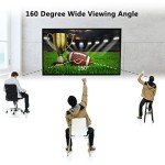100-Inch Portable Projector Screen, 16:9 HD 4K