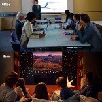 100-Inch Portable Projector Screen, 16:9 HD 4K