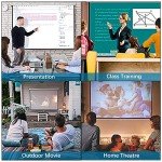 100-Inch Portable Projection Screen for Home & Outdoor