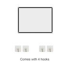 Zalati 60-Inch Portable Projector Screen - 16:9