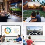 120” Portable HD Projector Screen for Movies