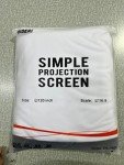 120” Portable HD Projector Screen for Movies