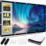 Osoeri 100-Inch HD Foldable Projection Screen