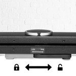 Duronic 50” Projector Screen for Home & Office