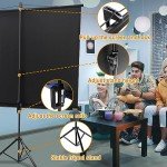 60-Inch Tripod Projector Screen for Home Theater