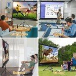 60-Inch Tripod Projector Screen for Home Theater