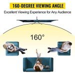 Portable 16:9 Outdoor Projector Screen with Stand