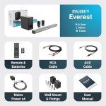 MAJORITY Everest Wireless 3D Dolby Soundbar System