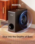 ULTIMEA 4.1ch Detachable Bluetooth Sound Bar with Subwoofer