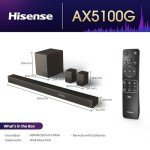 Hisense AX5100G 5.1 Channel Black Soundbar
