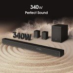 Hisense AX5100G 5.1 Channel Black Soundbar