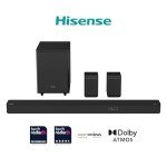Hisense AX5125H 5.1.2 Soundbar with Dolby Atmos
