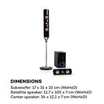 Auna Areal Nobility 5.1 Surround Sound System