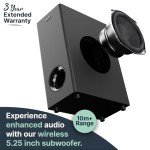 MAJORITY Teton Plus Bluetooth Soundbar with Subwoofer