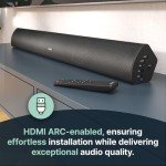 MAJORITY Teton Plus Bluetooth Soundbar with Subwoofer