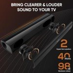 Saiyin 40W Compact Sound Bar with Bluetooth