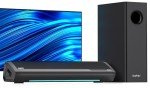 Saiyin 17-Inch Sound Bar with Subwoofer & Bluetooth