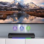 Saiyin 17-Inch Sound Bar with Subwoofer & Bluetooth
