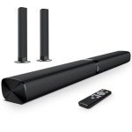 GarageRock 90W Bluetooth Soundbar with Clear Sound