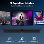 GarageRock 90W Bluetooth Soundbar with Clear Sound