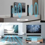 GarageRock 90W Bluetooth Soundbar with Clear Sound