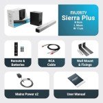 Majority Sierra 2.1.2 Dolby Atmos Soundbar System