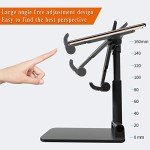 Adjustable Phone and Tablet Stand Holder - Black