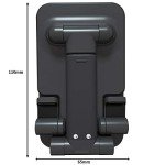 Adjustable Phone and Tablet Stand Holder - Black
