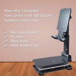 Adjustable Phone and Tablet Stand Holder - Black
