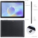 EagleSoar 10 Inch Android 12 Tablet with Dual Camera