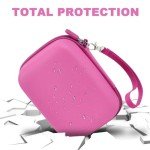 Kids Camera Case, EVA Hard Shell - Pink