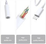 iPhone Lightning to 3.5mm Headphone Adapter - 2 Pack