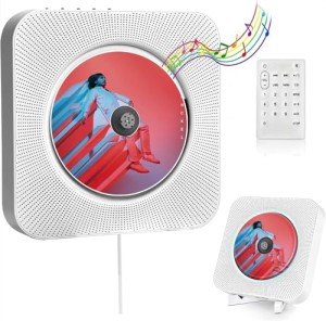 Bluetooth CD Player with HIFI Speaker & Remote