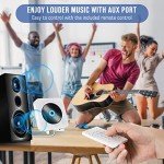 Bluetooth CD Player with HIFI Speaker & Remote