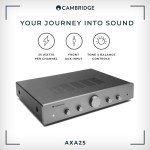 Cambridge Audio AXA25 25W Stereo Amplifier - Lunar Grey