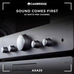 Cambridge Audio AXA25 25W Stereo Amplifier - Lunar Grey