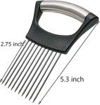 Stainless Steel Onion and Veggie Cutter Gadget