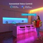 Smart RGB LED Strip Light with Music Sync
