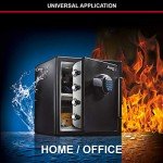 Fireproof Waterproof Safe with Digital Keypad