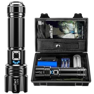 Super Bright Rechargeable LED Tactical Flashlight