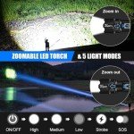 Super Bright Rechargeable LED Tactical Flashlight