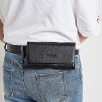 Slim Leather Phone Case with Belt Loop