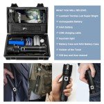 Super Bright Rechargeable LED Tactical Flashlight