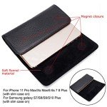 Slim Leather Phone Case with Belt Loop