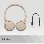 Sony WH-CH520 Bluetooth Headphones - 50 Hours Battery